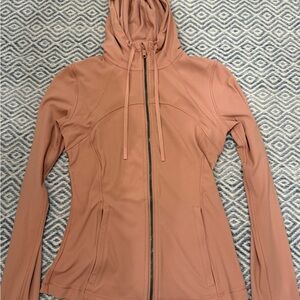 Lululemon-Hooded Zip-Up Jacket in Pink
